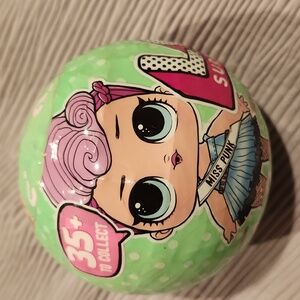 L.O.L. Surprise! Collectible Doll Ball - Mint Green with Pink Accents
